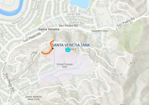 Sunny Oaks Pipeline Replacement Project (Santa Venetia Inlet) | Marin Water